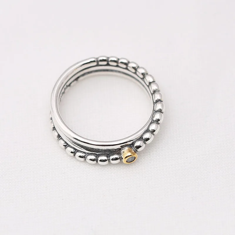 Настоящее 925 пробы Серебряное кольцо с кубическим цирконием, совместимое для женщин, подарок на свадьбу, помолвку, Европейское ювелирное изделие