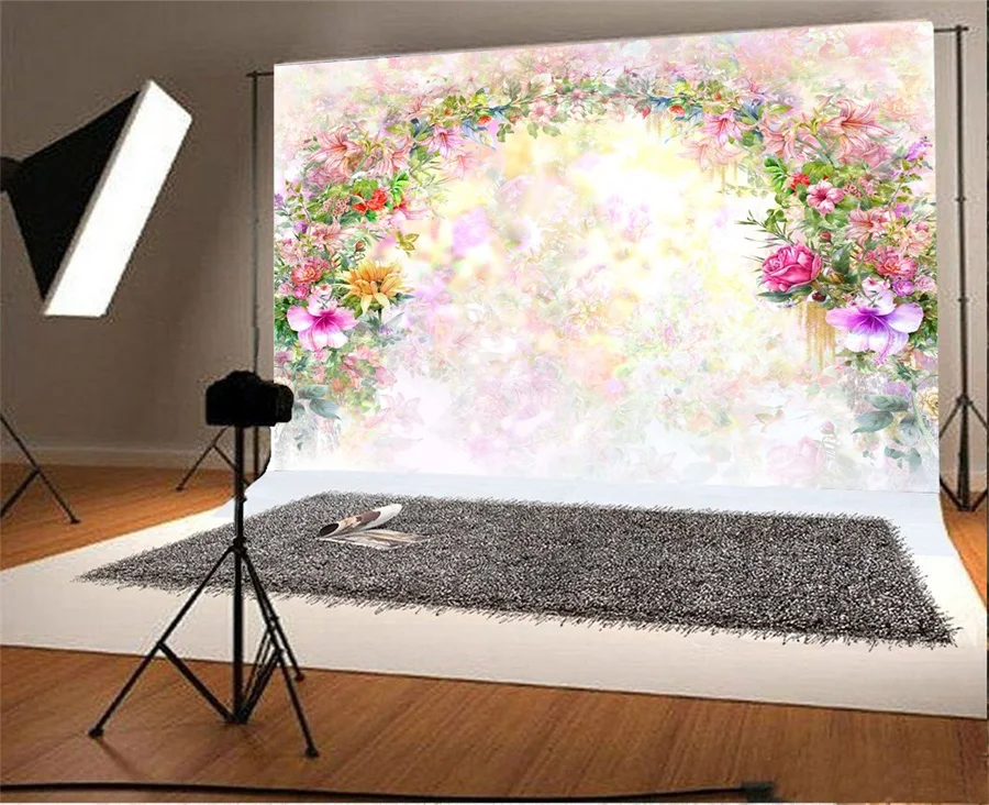 6x6ft,chy118 TCReal Flower Background Photography Studio Flower Sea Scene Baby Birthday Romantic Dream Wedding Photography Background 6x6ft,chy118 TCReal Flower Background Photography Studio Flower Sea Scene Baby Birthday Romantic Dream Wedding Photography Background