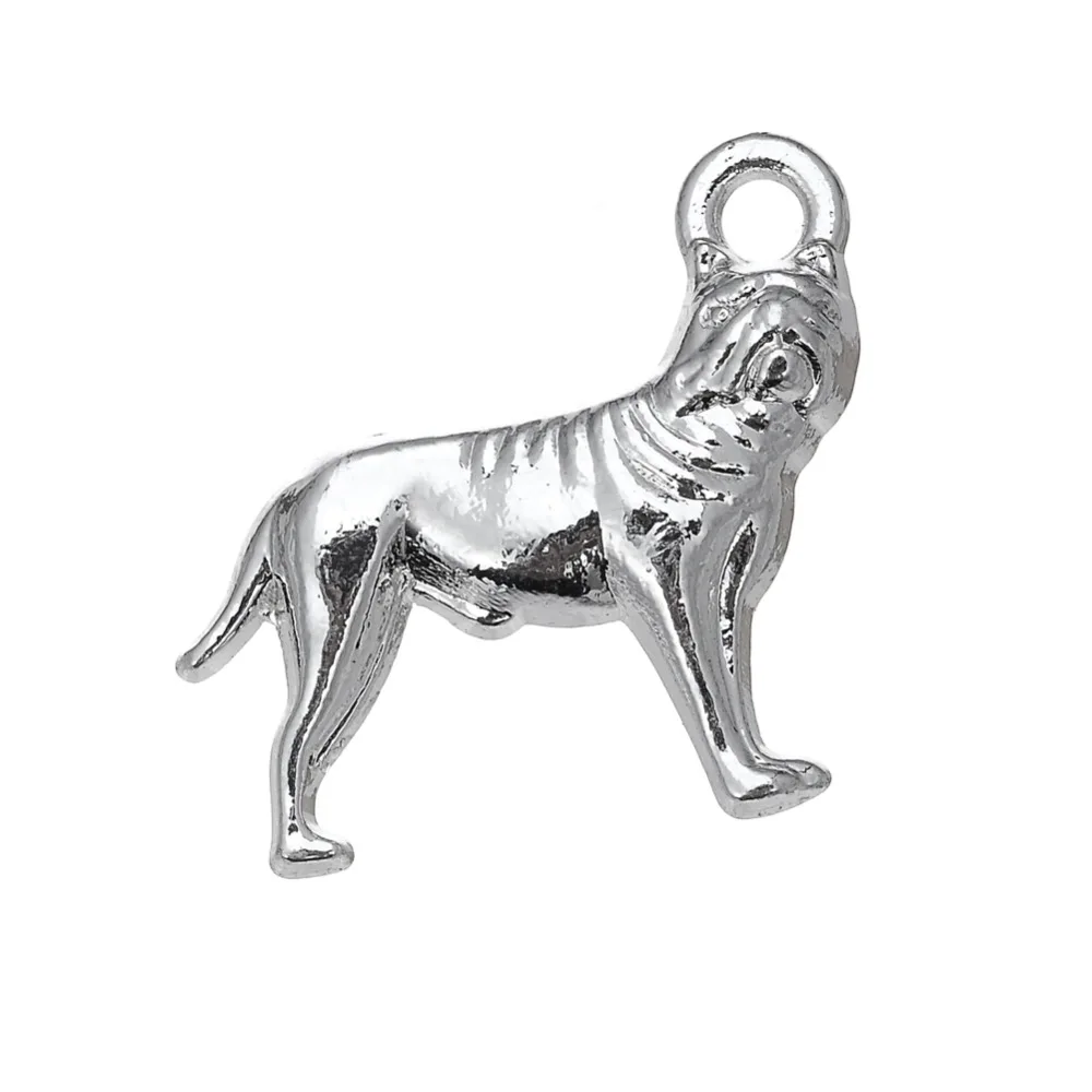 my shape 30pcs sharpei dog charms for jewelry makingcharms for jewelrycharms for jewelry