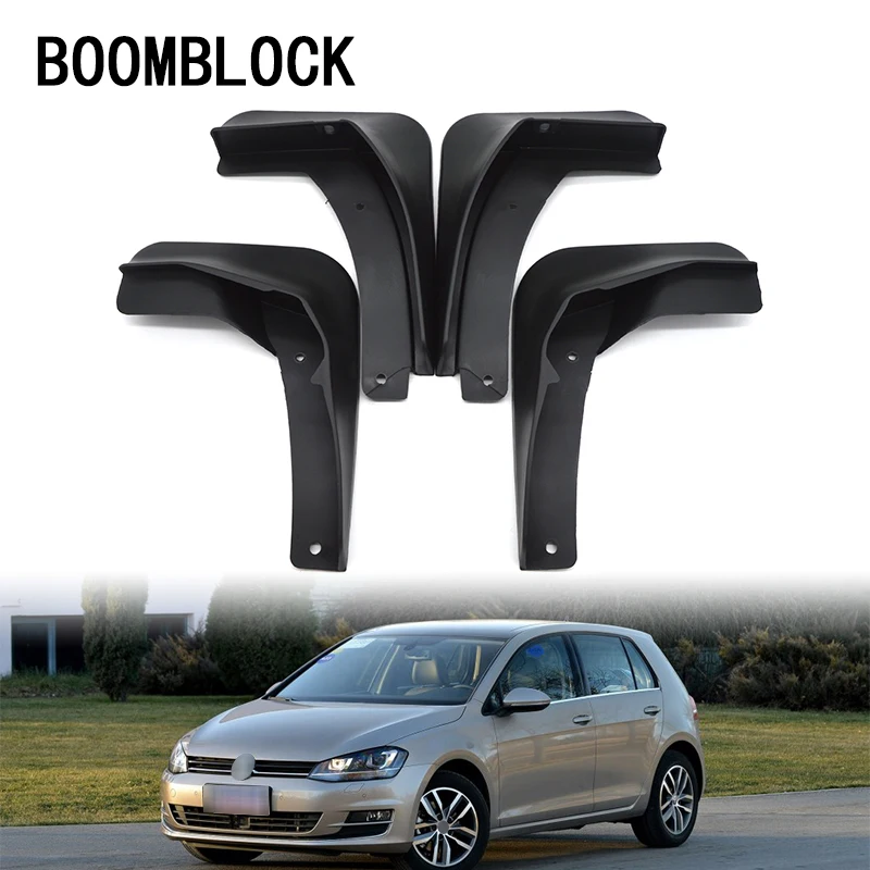 

4pcs Car Front Rear Mud Flaps Mud Flap Mudguards Fender For Volkswagen Golf 7 VW Golf Mk7 Accessories 2013 2014 2015 2016 2017
