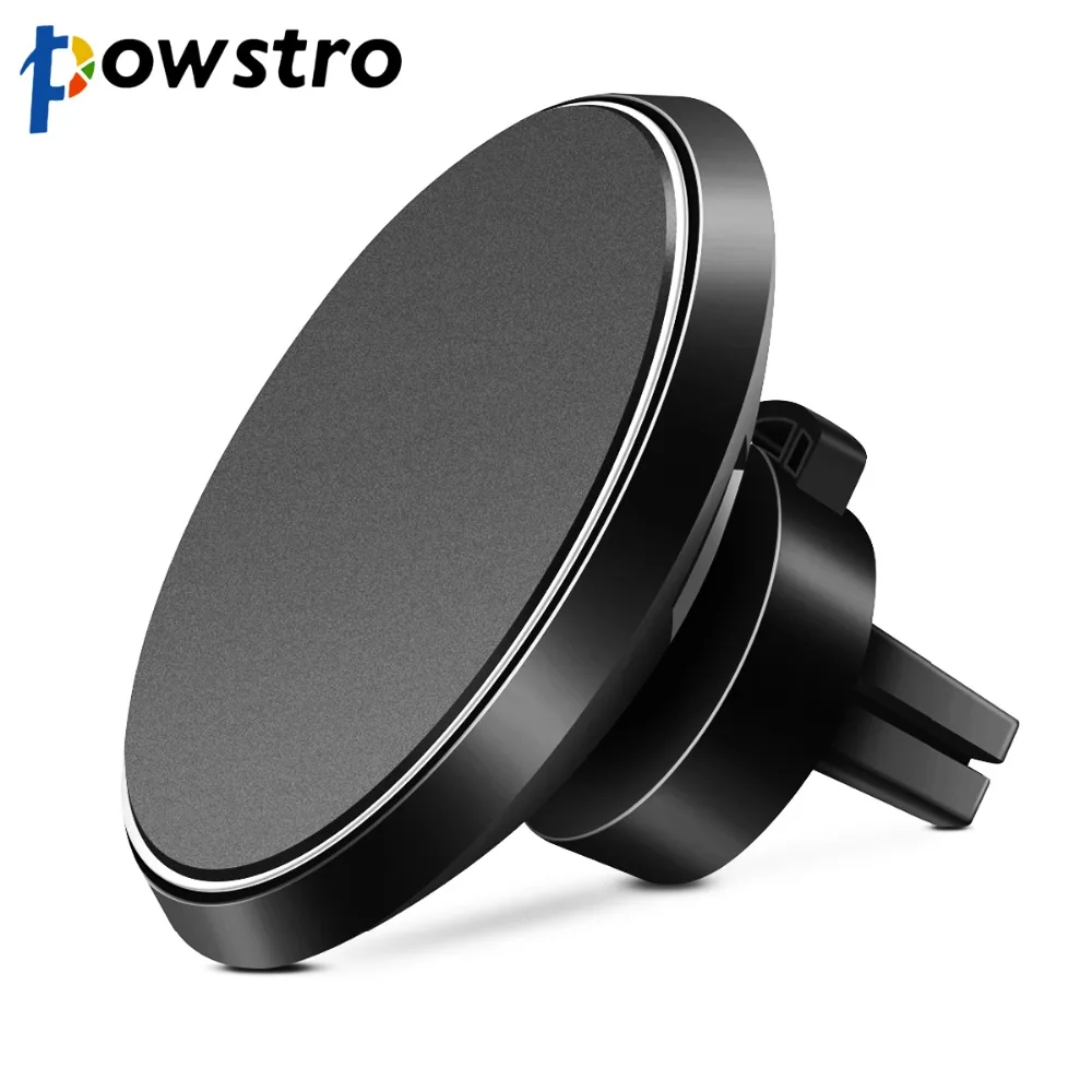Беспроводное Автомобильное зарядное устройство Powstro 2 в 1 Qi с креплением на