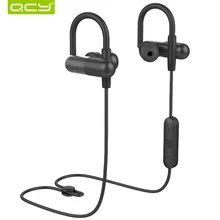 QCY QY11 Aptx HiFi 3D stereo earphones bass music headset bluetooth 4.1 wireless headphones sports ear hook for ios android