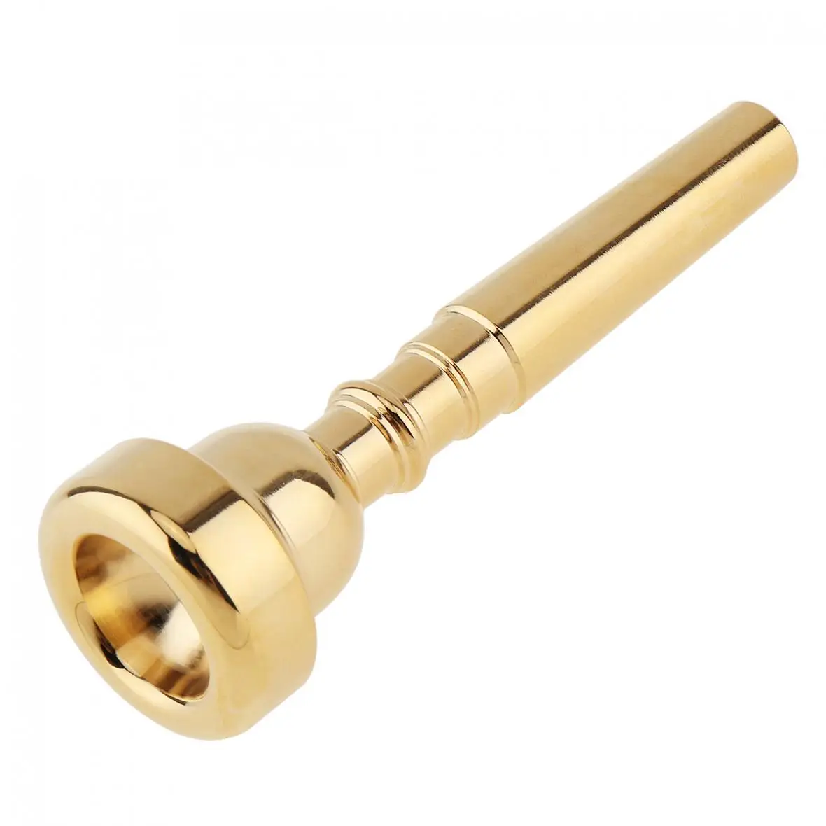 3C 5C 7C Professional Trumpet Mouthpiece Gold Plated Copper Alloy Trumpet Parts Musicial Instrument Accessories