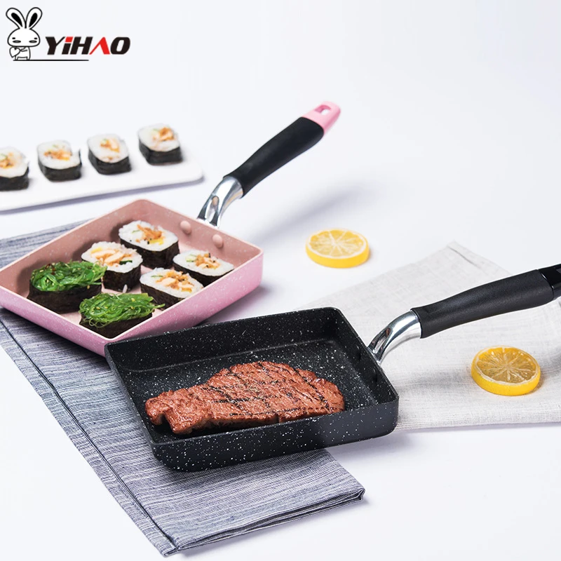 

YIHAO Nonstick pan Maifan Stone Non-stick Japanese frying pan Melaleuca Frying pan Electric gas Universal
