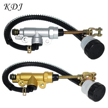

10MM Motorcycle Rear Brake Master Cylinder Pump for Honda CR80 CR85 CR125 CR250 CR500 87-07 Motorcycle ATV Dirt Pit Bike