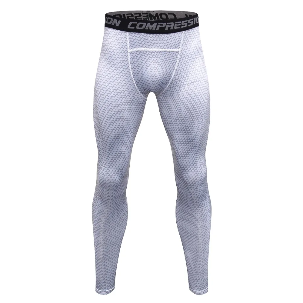 Новые компрессионные колготки Мужские дышащие тренировочные леггинсы для упражнений ММА Брюки Рашгард мужские быстросохнущие штаны для фитнеса