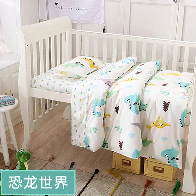 С начинкой Новое поступление детская кроватка комплект постельных принадлежностей для малышей Sweet Baby детская кроватка набор