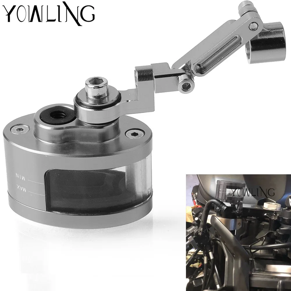 

For Suzuki GSF Bandit 600 1200 1250 650 400 GSXR1300 Hayabusa 1300 Front Brake Fluid Reservoirs Master Cylinder Bottle Oil Cup