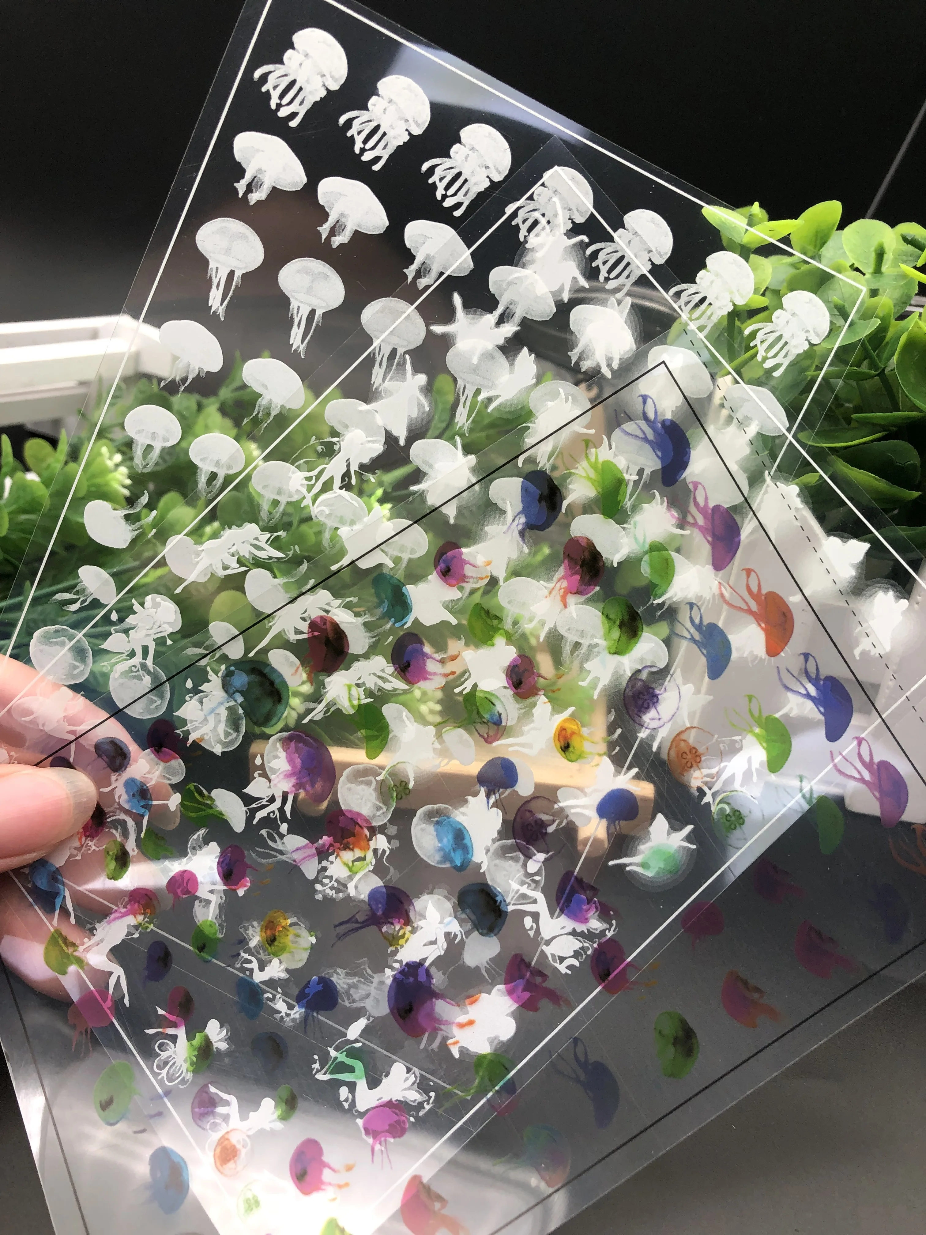 

2pcs/lot Clear The Elves/Jellyfish/Clouds With Use Of Epoxy Mold For DIY Jewelry Filling Tool Making