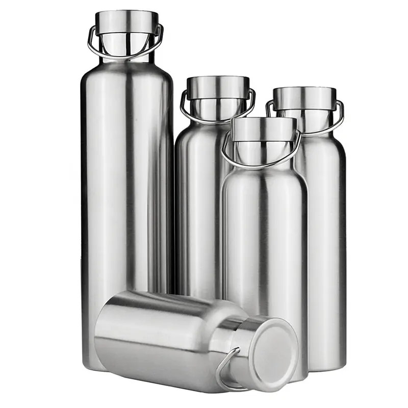 Travel Drink Vacuum Flasks Stainless Steel Double Wall Vacuum Insulated