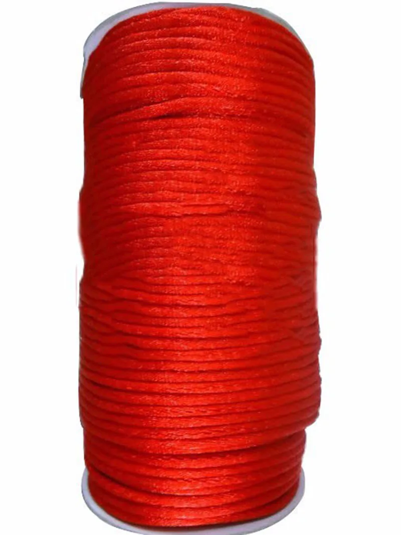 Buy 2mm Red Nylon Cord Jewelry Findings Accessories