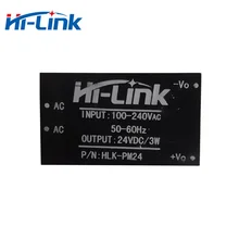 AC-DC 220 V-24 V 3W Изолированный Мощность модуль питания HLK-PM24