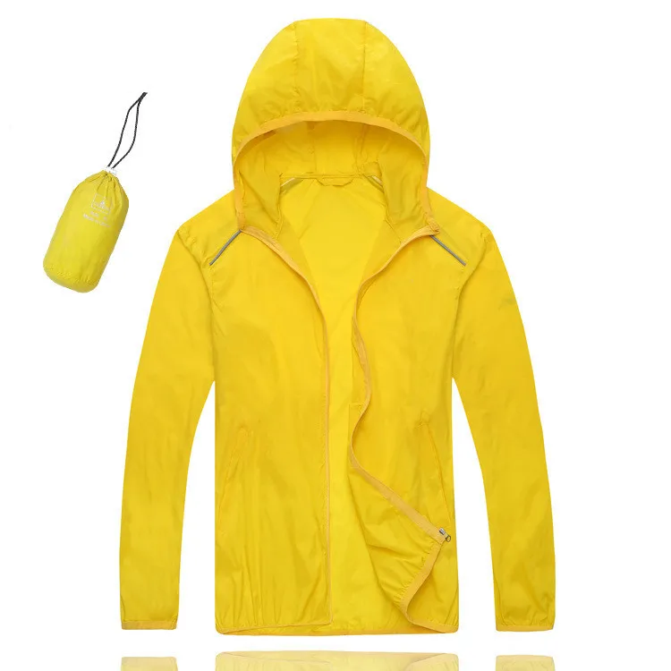 MOGEBIKE маленький дождевик велосипедная куртка Многофункциональная куртка ветрозащитная велосипедная одежда для велоспорта для мужчин и женщин - Цвет: new yellow