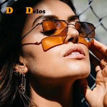 Women 90s Metal Sunglasses Men Retro Driving Glasses Female Red Pink Clear Lens Glasses Vintage Ladies Outdoor Eyeglasses UV400