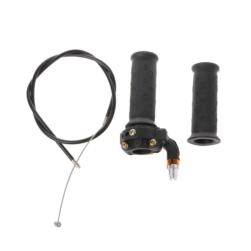 

Twist Throttle Accelerator 3 stage Grip + Cable For 47cc 49cc Mini Dirt Bike Quad Pocket
