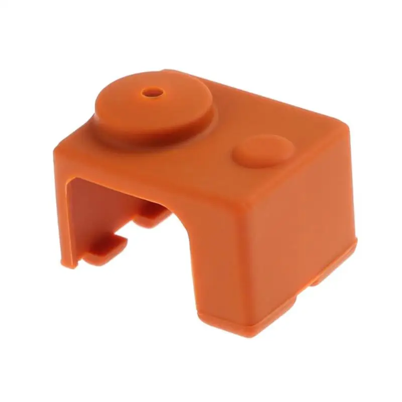 

ALLOYSEED Silicone Cover anti scalding Protection Case Socks for E3D V6 Aluminum Block 3D Printer Hot End