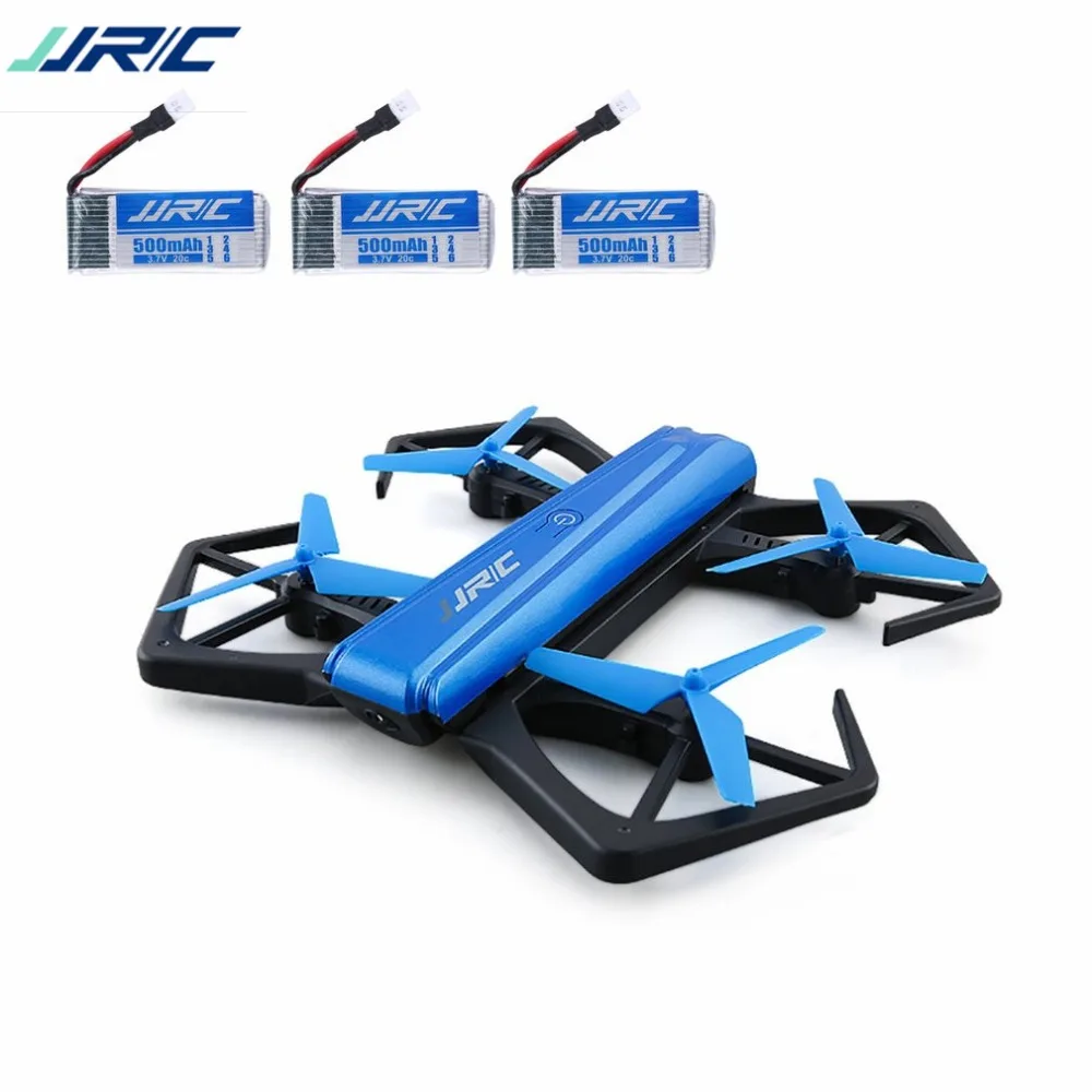 

JJR/C H43WH WIFI FPV Dron Self-timer Quadcopter Foldable G-sensor Mini RC Selfie Drone Quadcopter With 3 batteries tt