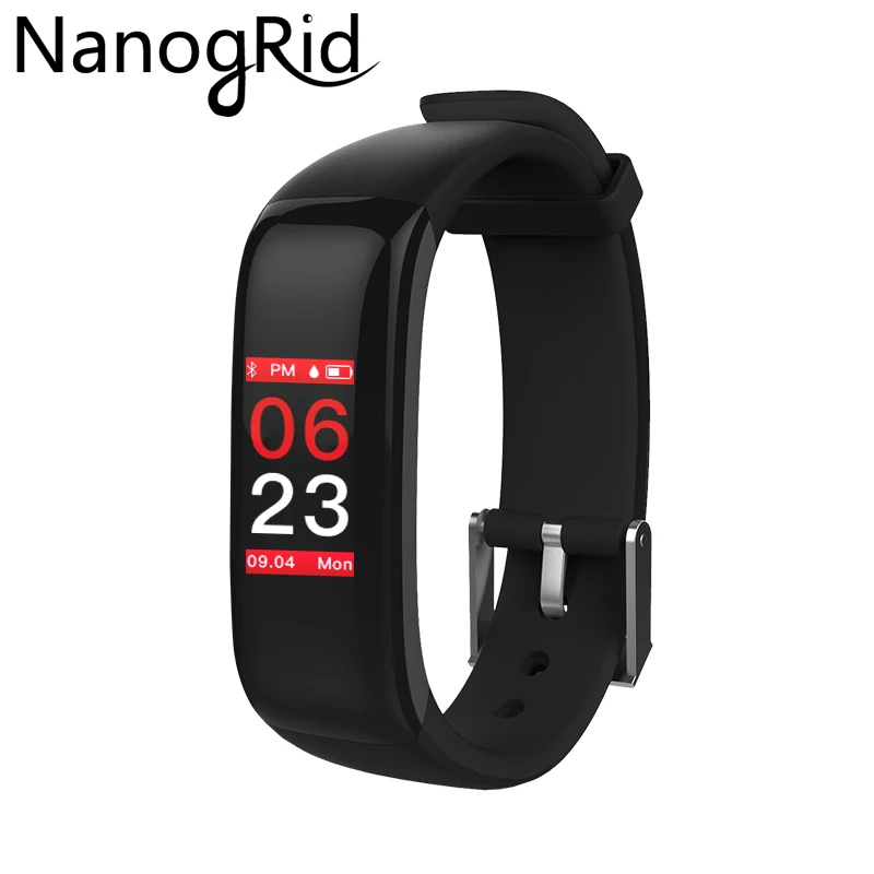 

Color Display Heart Rate Monitor Blood Pressure Smart Watches Fitness Bracelet Activity Tracker Smart Wristband for IOS Android