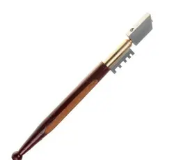 Manche en bois de Rose avec roue de coupe lisse, coupe verre à pointe de diamant pour verre de 3 6MM 1 pièce/lot 