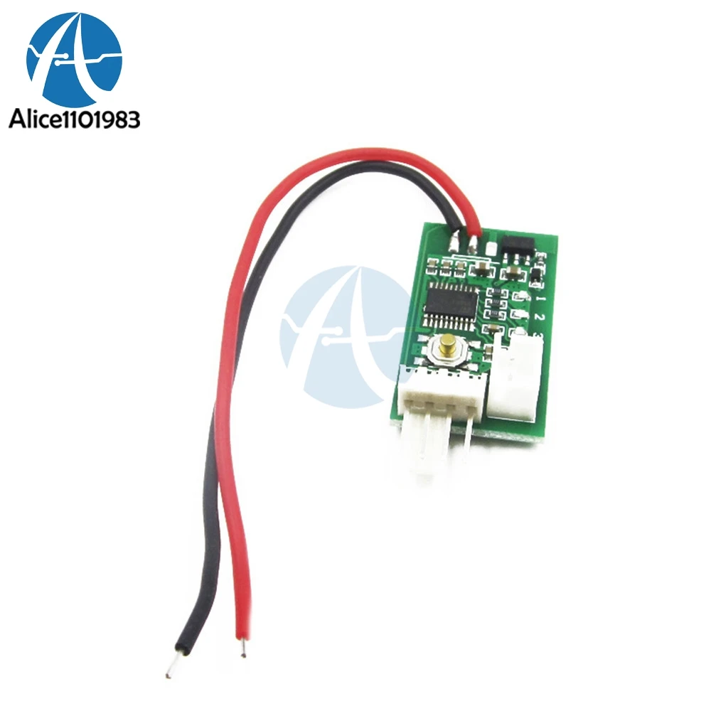

DC 12V PWM 4 Wire Line Fan Temperature Digital Control Controller Speed Regulation for PC Fan Alarm Module Board