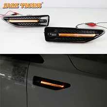 JAZZ TIGER 2PCS LED Turn Signal Light For Kia Rio K2 2011 2012 2013 2014 2015 2016 Car Fender Light 12V Waterproof Side Lamp