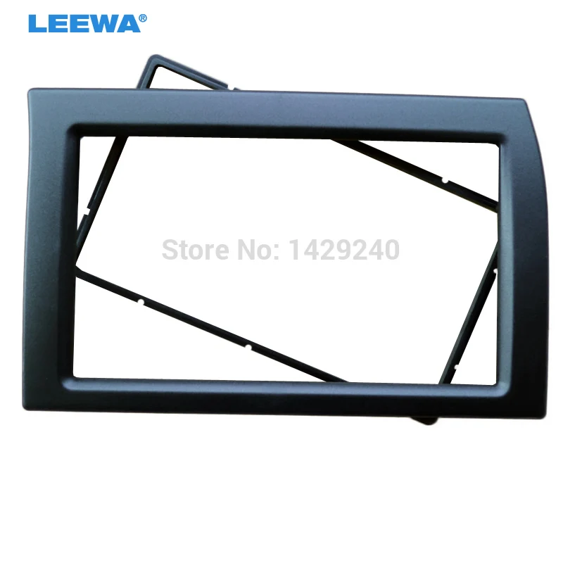 

LEEWA Car Refitting DVD frame,DVD panel Audio frame for CITROEN C-Elysse 04-07 Car radio stereo face facia surround trim frame