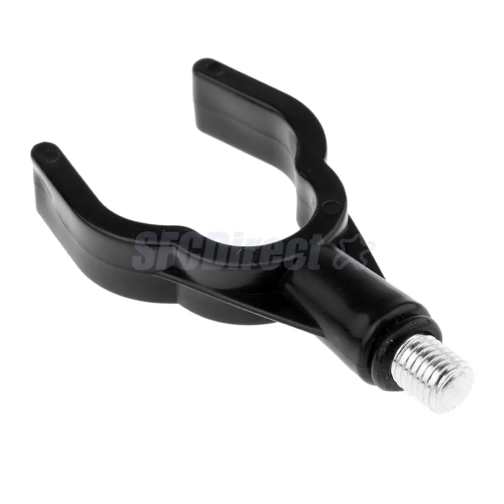 Plastic Fishing Rod Stent Rest V head Fising Grip M3/8 Thread Connector for Carp Fishing, 6 Models