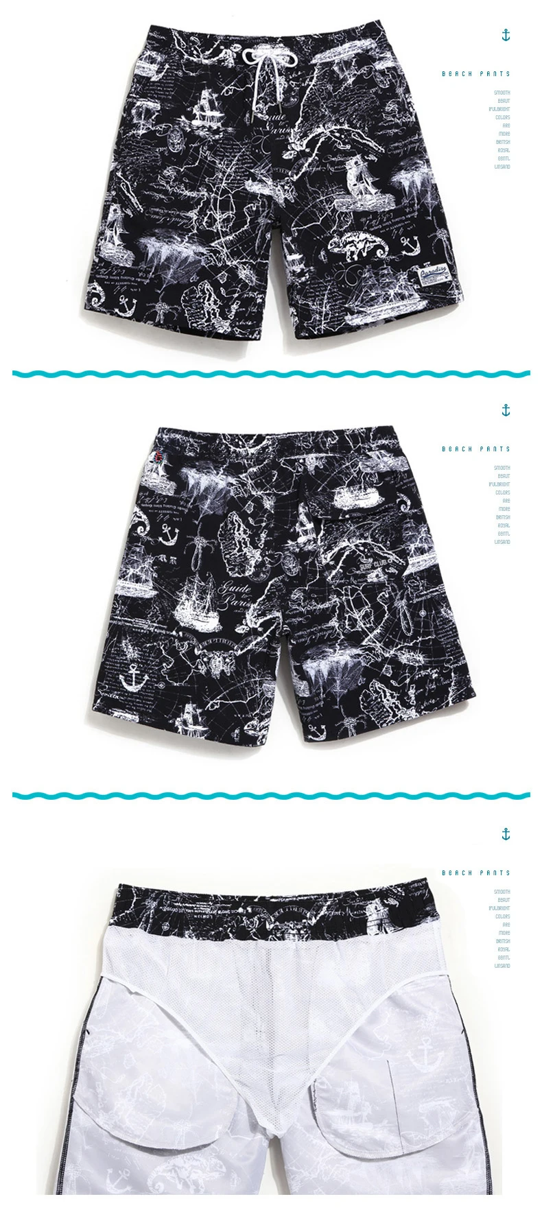 Gailang бренд для мужчин пляжные шорты доска Боксер мужские шорты для купания быстросохнущая модные купальники
