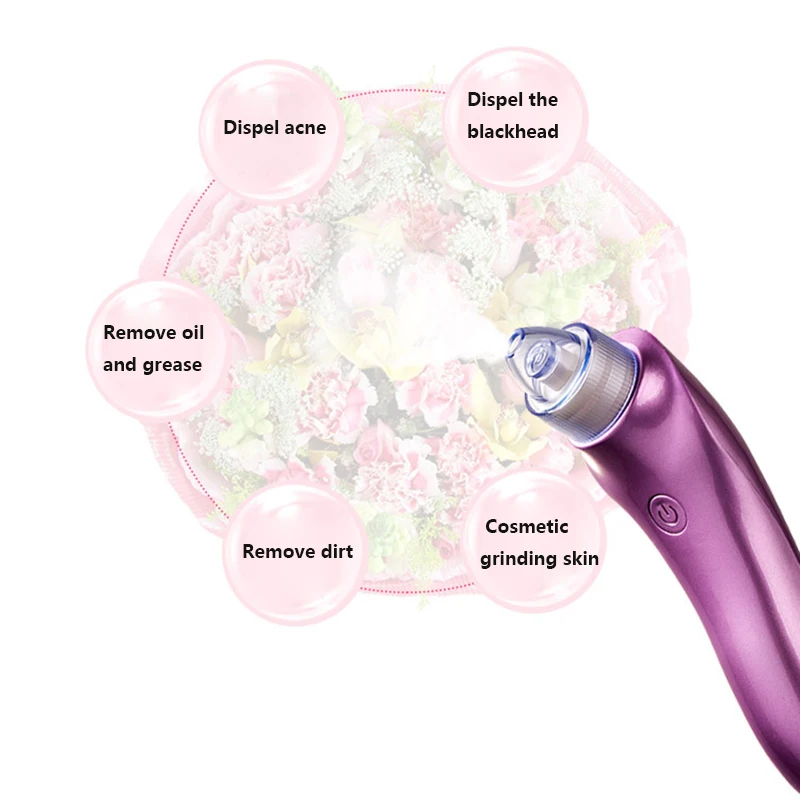Уход за кожей средство для удаления прыщей и угрей и черных точек удаления вакуума очищает поры лица крем для удаления прыщей, всасывания Blackhead Красота устройства