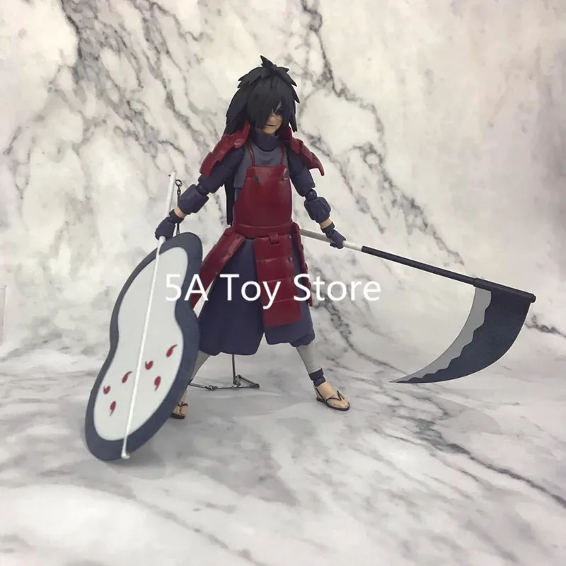 

SHFiguarts Anime Naruto Uchiha Madara PVC Action Figure Collectible Model Toy 15cm Retial Box