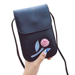 Для женщин Сумка Lady Девушка Crossbody Мода PU Магнитный Пряжка для монет деньги мобильный телефон AB @ W3