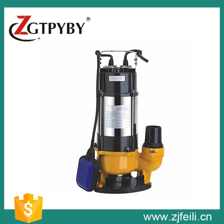 V1100F A Cheap 1.1kw submersible sewage pump for dirty water 220v