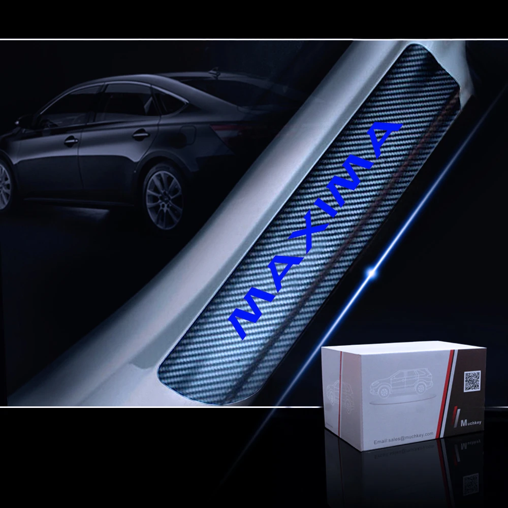 Добро пожаловать педаль для Nissan Maxima 4D из углеродного волокна виниловая наклейка