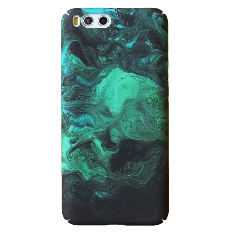 

Green smudge watercolor Blooming Literature and art phone case For Xiaomi MI9, MI 8 , mi8se ,MI8 PRO, NOTE 3,Mix 2s 2,6X,6,5X