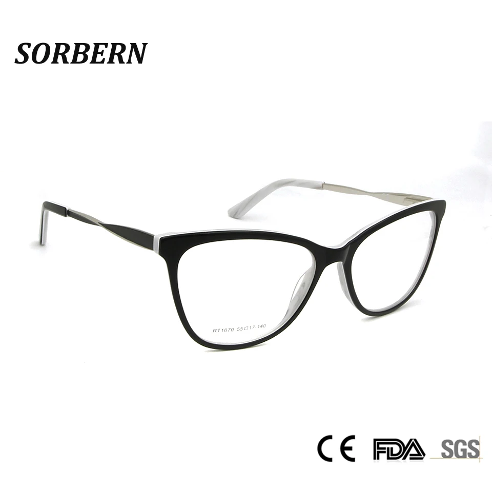 

High Grade Acetate Optical Glasses Frame For Women Eyeglasses Frame Trends Fashionable Spectacle Frames Oprawki Okularowe Damski