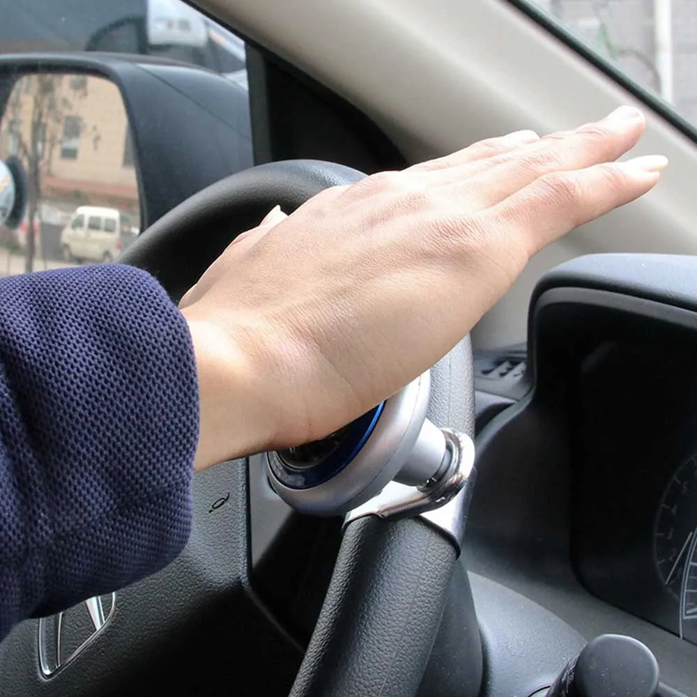 Автомобильный руль бустерный мяч вращающийся Авто вспомогательный усилитель отличный помощник для начинающих водителей простота в эксплуатации