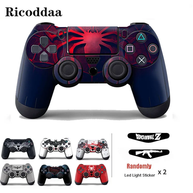 Vinyl-Skin-Sticker-For-PS4-Wireless-Controller-Gamepad-Protective-Cover-Decal
