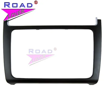 

TOPNAVI Double Din Car Audio frame Panel Car Radio fascia for VOLKSWAGEN VW POLO 2014 Auto Air Condition Car Video Installation