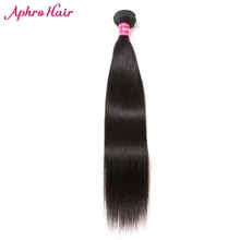 Aphro Hair Brazilian Remy Hair Bundles Straight Hair Natural Color 100% Human Hair 8 inch-28 inch Free Shipping 1 Piece