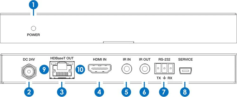 4096x2160@ 60 Гц HDMI удлинитель HDBaseT с ИК до 70 м 4 к HDMI удлинитель для питания по Ethernet через RJ45 Cat5e/6 кабель Поддержка HDMI 2,0 и HDCP 2,2