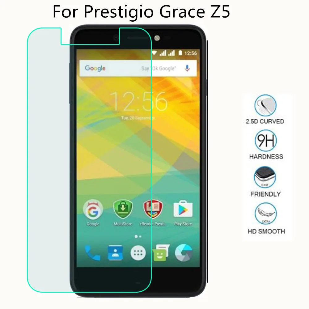 Закаленное защитное стекло для Prestigio Grace M5 P7 LTE Z5 P5 Muze X5 LTE B3 B7 Защитная пленка для экрана - Цвет: For Grace Z5