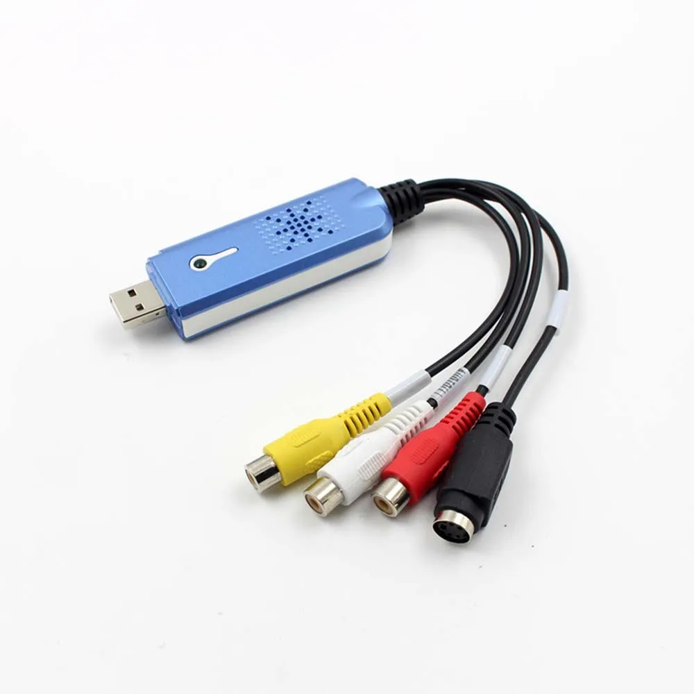 YuBeter USB видео крышка устройства USB 2,0 проще крышка Видео ТВ DVD VHS DVR Крышка адаптер конвертер для Windows 2000/XP