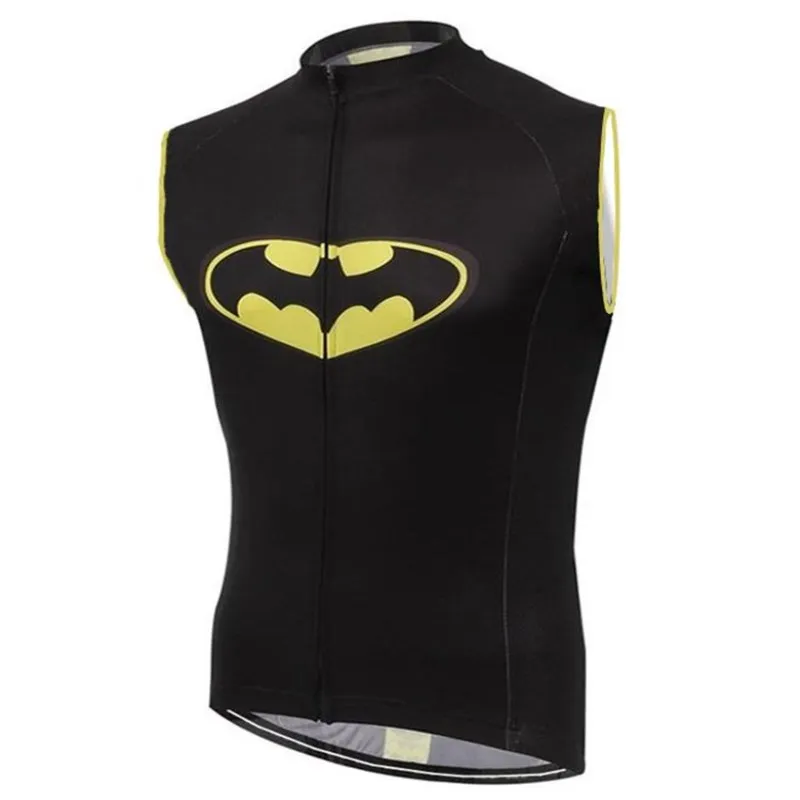 

BATMAN Cycling vests 2019 new Sleeveless Cycling Jerseys men Bicycle Clothing Bike Quick Dry cycling sports Sleeveless shirt