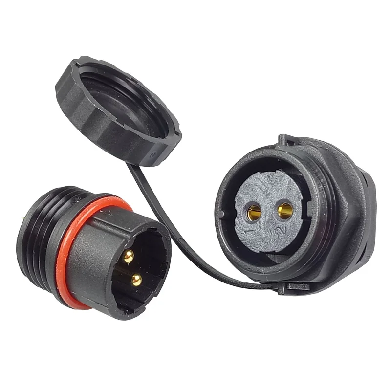 SP20 Waterproof Aviation Connector 2 3 4 5 6 7 9 12 P Pin IP68 20mm Circular Power Cable Male Plug Jack Female Socket (6)