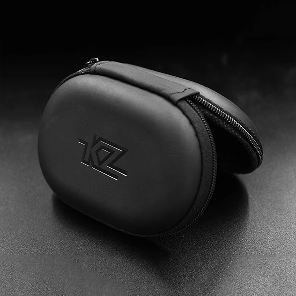

Portable Headset Box Hard Round Shape Earphone Bag Zippered Pouch Earphone Protection Bag USB Cable Earphone Case