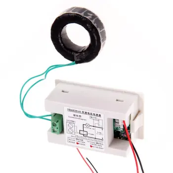 

New 50A Digital Voltmeter Useful Ammeter Dual LED Digital Amp Volt Meter Gauge