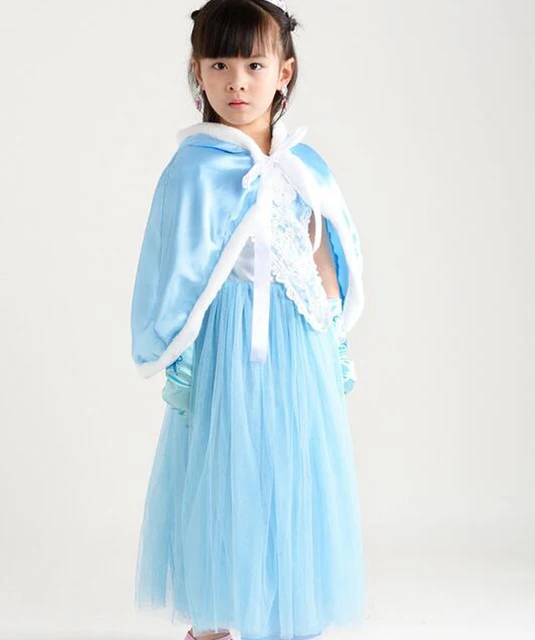 snow white princess elsa anna dress kids halloween costume red blue cloak girls dress for children - Halloween Anna Costume snow white princess elsa anna dress kids halloween costume red blue cloak girls dress for children - Halloween Anna Costume