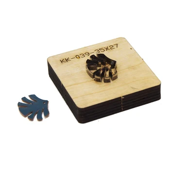 

herramientas para cuero leather craft template fabric cutter oak leaf earring die cutting knife mould hand punch tool