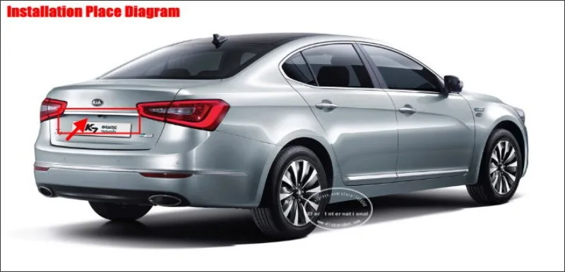 Сзади Обратный Камера для KIA 7 K7 2010 ~ 2015/Kia Cadenza 2010 ~ 2015/HD 860 Пиксели 580 ТВ линии интеллектуальная парковка треков