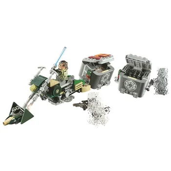 

Bela 251pcs 10574 star Series Kanan's Speeder Bike Building Blocks Bricks educational toys for Kids gifts Compatible With Toys